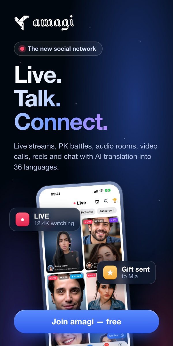 amagi.social - the new social network