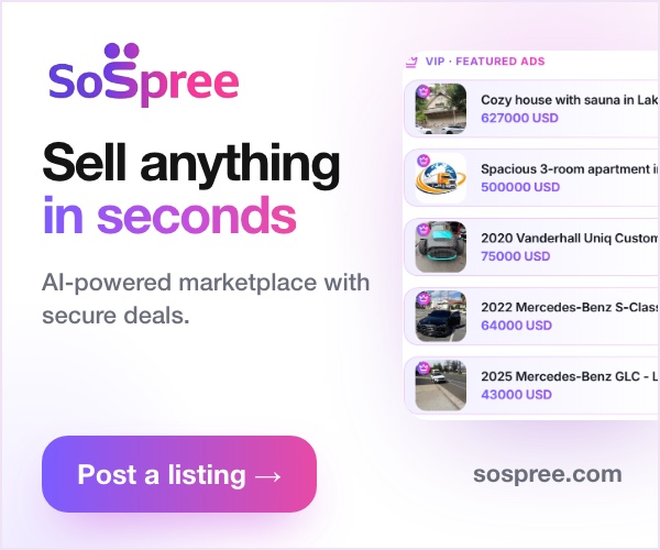 SoSpree - AI-powered marketplace