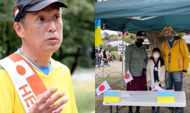Японський волонтер в Україні Дайсуке Тарутані