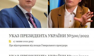 УКАЗ ПРЕЗИДЕНТА УКРАЇНИ