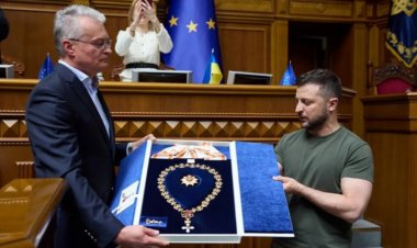 Вища державна нагорода Литви Орден Вітовта Великого Володимиру Зеленському