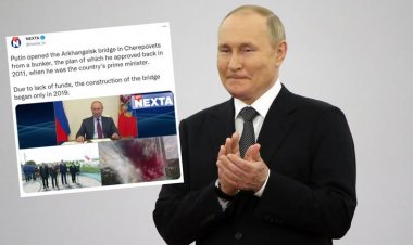 Путін відкрив міст, хоча з бункера не пішов. У Кремлі пояснюють