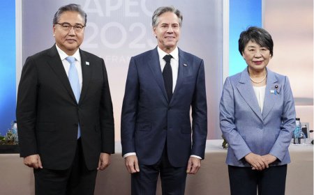 США, Японія, Південна Корея співпрацюватимуть щодо Північної Кореї.