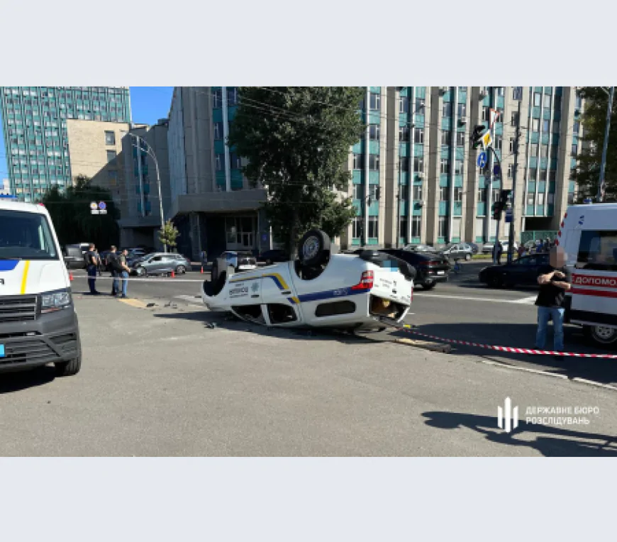У Києві службове авто потрапило в ДТП: загинув правоохоронець