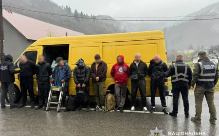 Затримано схему переправлення призовників: на Закарпатті викрили «будматеріальне» прикриття