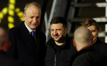 Президент України вперше офіційно відвідав Ірландію