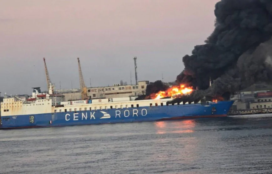 В Одесі ворог вдарив балістичною ракетою в турецьке судно