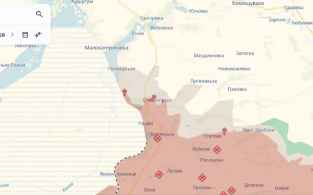 Контрнаступ під Степногірськом: українські сили закріпилися на ключових рубежах Запорізького напрямку