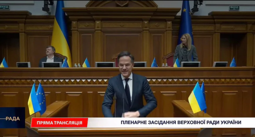 Марк Рютте в Києві: НАТО посилює підтримку України на тлі масованих обстрілів та мирних переговорів