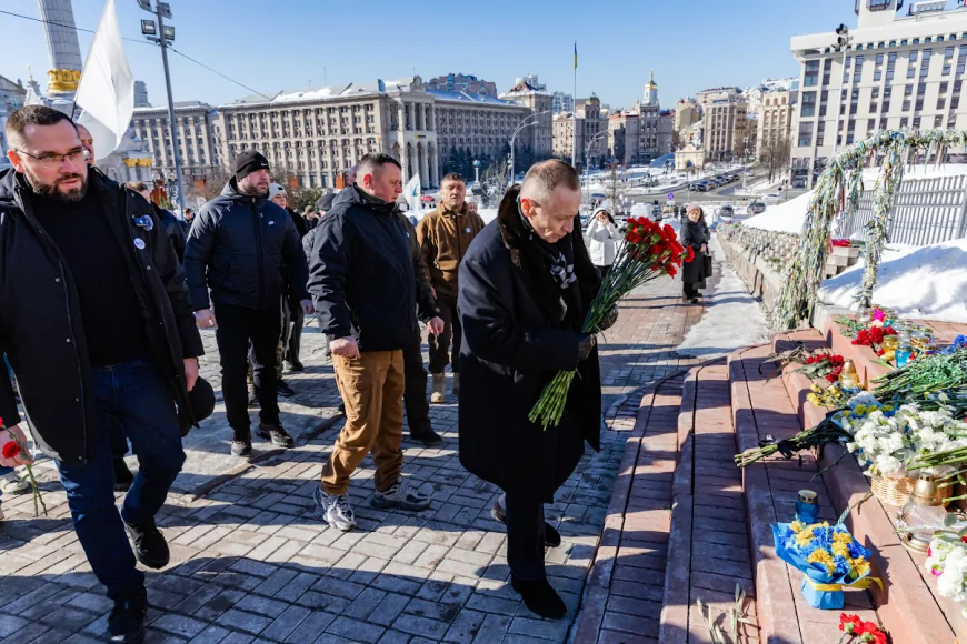 У Києві відбулося вшанування пам’яті Героїв Небесної Сотні