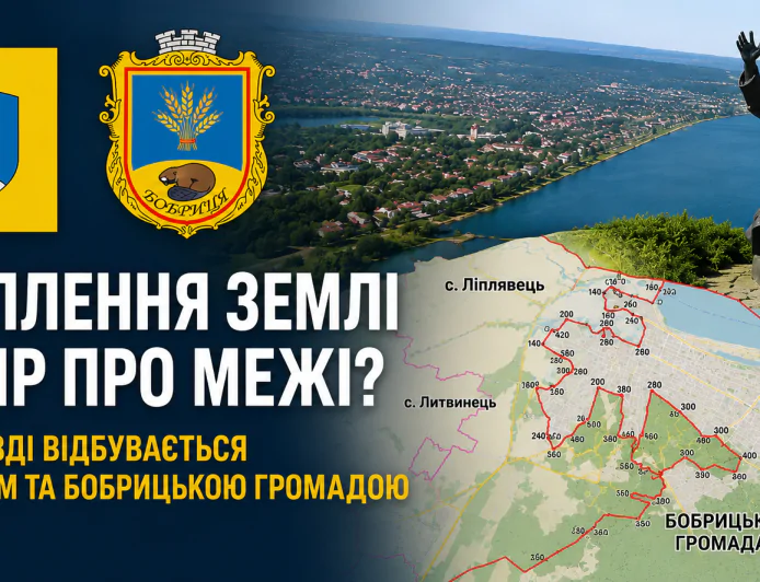 Межі, Генплан і 2800 гектарів: що стоїть за конфліктом між Канівською та Бобрицькою громадами