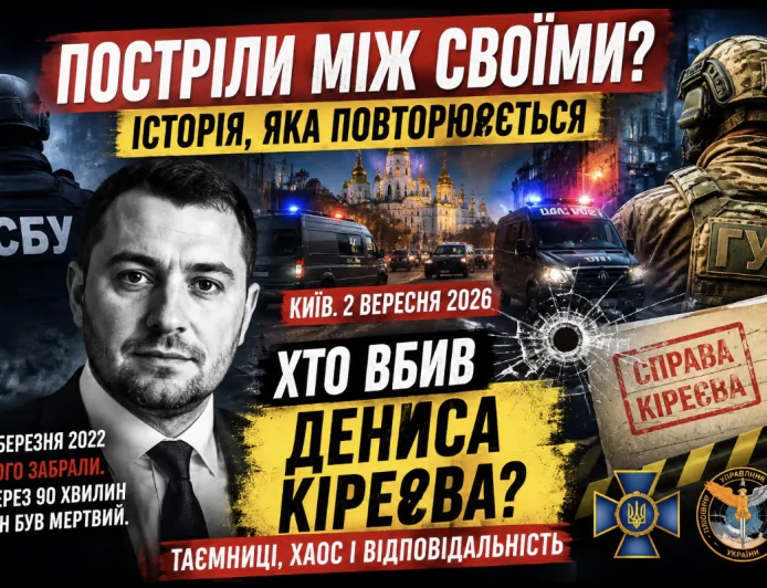 ПОСТРІЛИ МІЖ СВОЇМИ: ЧИ ПОВТОРЮЄ УКРАЇНА ІСТОРІЮ ДЕНИСА КІРЄЄВА?
