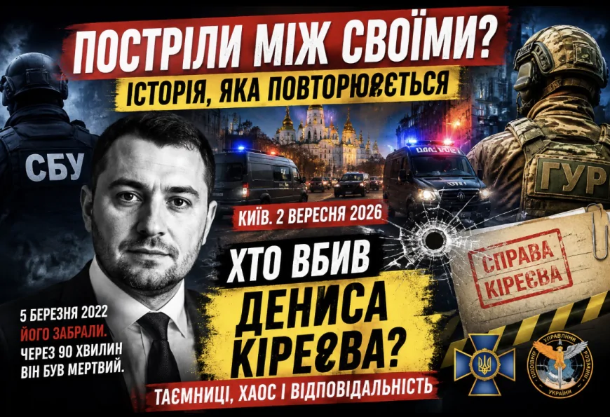 ПОСТРІЛИ МІЖ СВОЇМИ: ЧИ ПОВТОРЮЄ УКРАЇНА ІСТОРІЮ ДЕНИСА КІРЄЄВА?