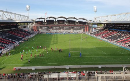 Stade de Gerland in Lyon, the venue of the 1986 Cup Winners' Cup final.