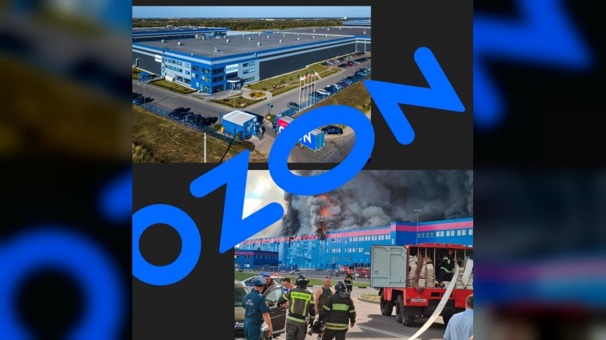 Під Москвою згорів склад, є жертви та постраждалі